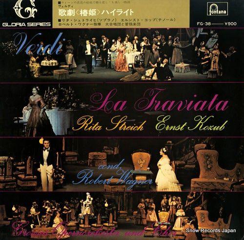 WAGNER, ROBERT verdi; la traviata hightlights FG-38