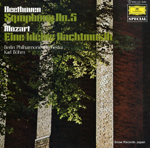 BOHM, KARL beethoven; symphony no.5 in c minor, op.67 MGW5103