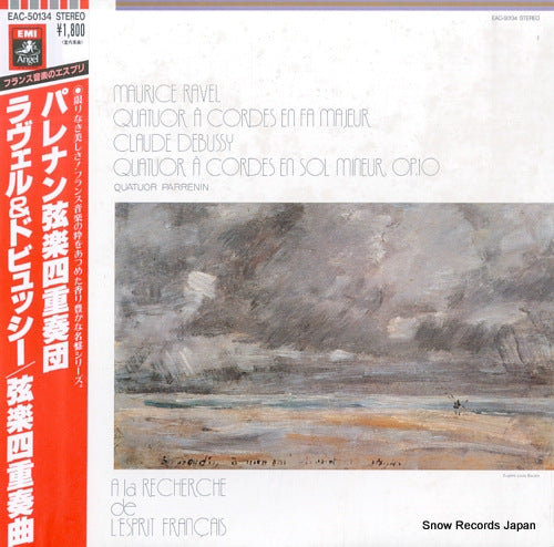 QUATUOR PARRENIN ravel; quatuor a cordes en fa majeur EAC-50134
