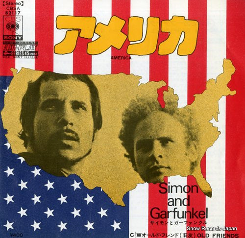 SIMON AND GARFUNKEL america CBSA82117