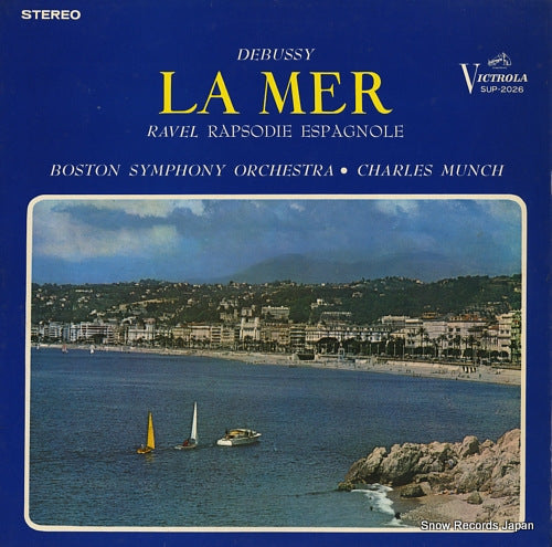 MUNCH, CHARLES debussy; la mer SUP-2026