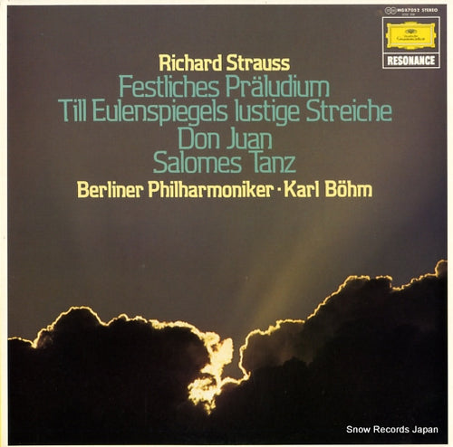 BOHM, KARL richard strauss; don juan MGX7052