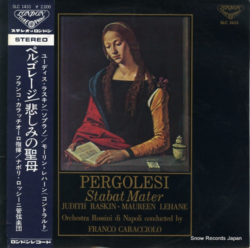CARACCIOLO, FRANCO pergolesi; stabat mater SLC1433