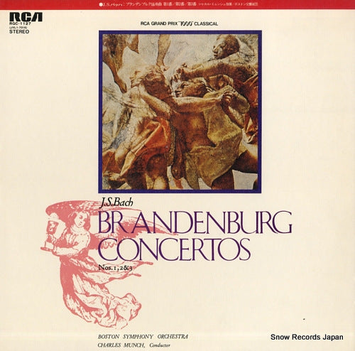 MUNCH, CHARLES bach; brandenburg concertos vol.1 RGC-1127