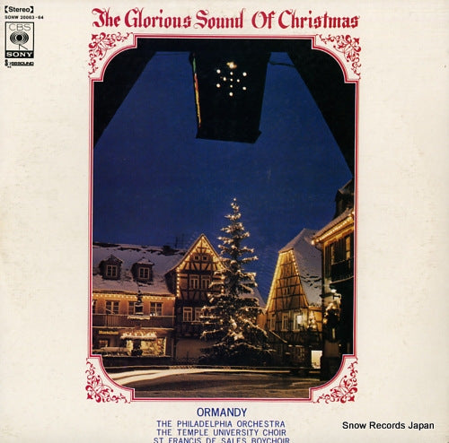 ORMANDY, EUGENE the glorious sound of christmas SONW20063-64