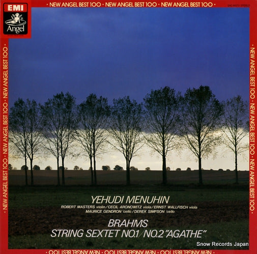 MENUHIN, YEHUDI brahms; string sextet no.1/no.2 agathe EAC-81073
