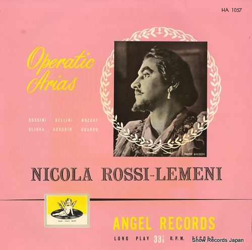ROSSI-LEMENI, NICOLA operatic arias HA1057