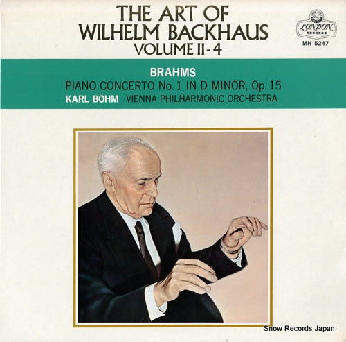 BACKHAUS, WILHELM brahms; piano concerto no.1 MH5247