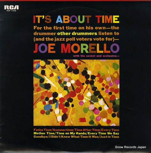 MORELLO, JOE it's about time RGP-1059