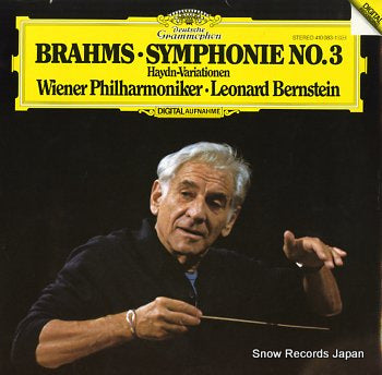 BERNSTEIN, LEONARD brahms; symphony no.3  410083-1