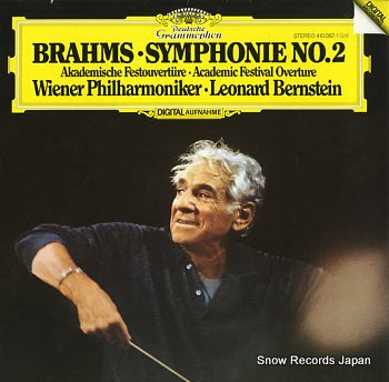 BERNSTEIN, LEONARD brahms; symphony no.2 410082-1
