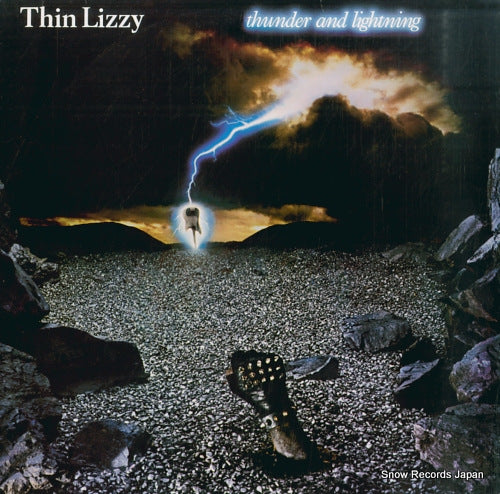 THIN LIZZY thunder and lightning VERL3