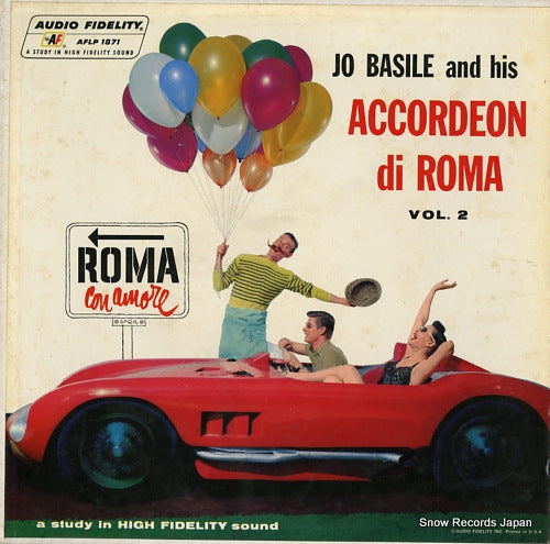 BASILE, JO, ACCORDION AND ORCHESTRA accordeon di roma vol.2 AFLP1871