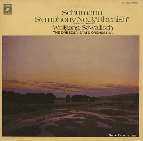 SAWALLISCH, WOLFGANG schumann; symphony no.3 "rhenish" EAC-80203