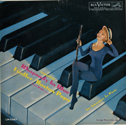 FIEDLER, ARTHUR gershwin; rhapsody in blue LM-2367