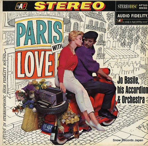 BASILE, JO, HIS ACCORDION AND ORCHESTRA paris with love AFSD5938