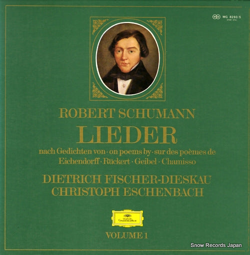 FISCHER-DIESKAU, DIETRICH schumann; lieder volume 1 MG8293