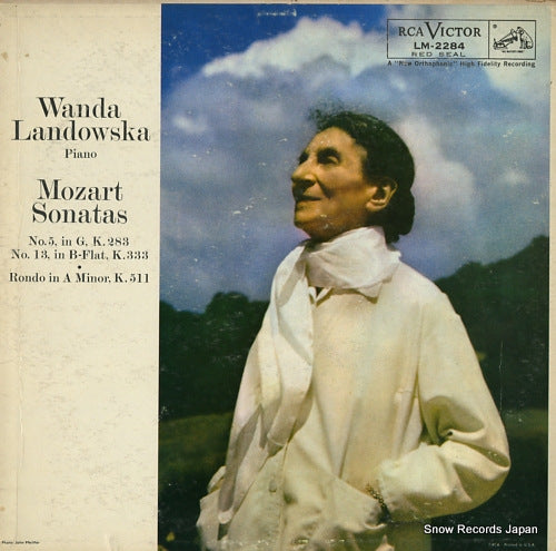 LANDOWSKA, WANDA mozart; sonatas LM-2284