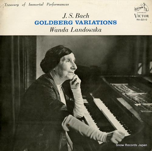 LANDOWSKA, WANDA bach; goldberg variations RA-2210