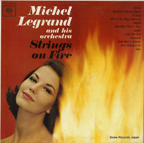 LEGRAND, MICHEL strings on fire CL1725