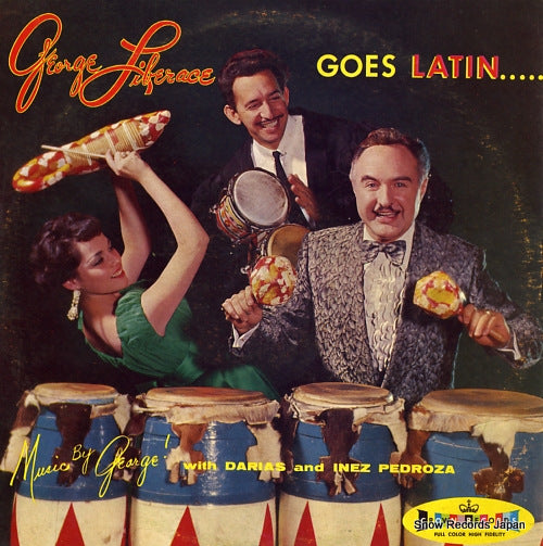 LIBERACE, GEORGE george liberace goes latin CLP5151