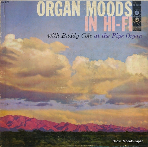 COLE, BUDDY organ moods in hi-fi CL874
