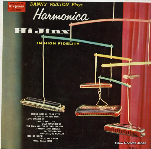 WELTON, DANNY plays harmonica hi jinx M3018