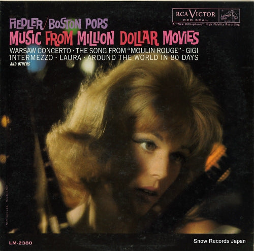 FIEDLER, ARTHUR music from million dollar movies LM-2380