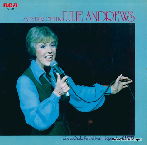 ANDREWS, JULIE an evening with julie andrews SX-281