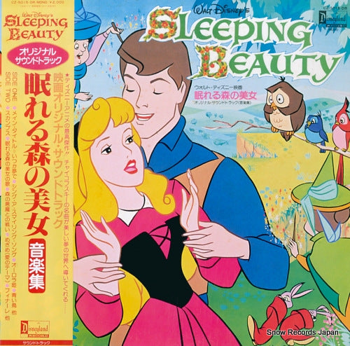 WALT DISNEY sleeping deauty CZ-5015-DR