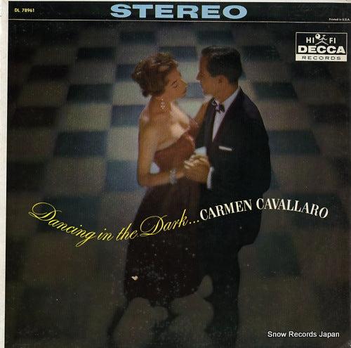 CAVALLARO, CARMEN dancing in the dark DL78961