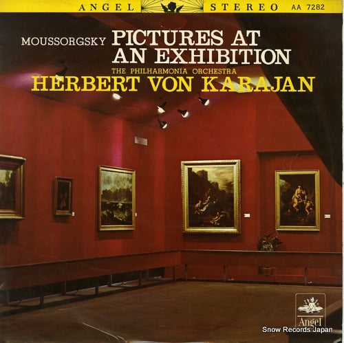 KARAJAN, HERBERT VON moussorgsky-ravel; pictures at an exhibition AA7282