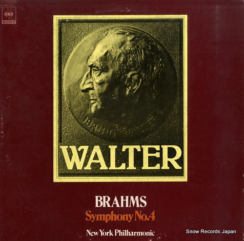 WALTER, BRUNO brahms; symphony no.4 15AC671