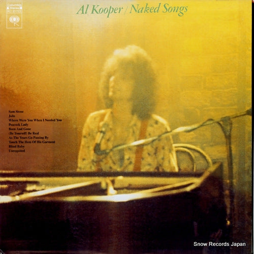 KOOPER, AL naked songs KC31723