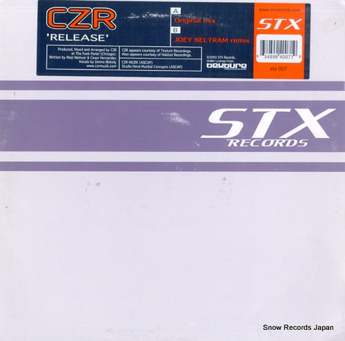 CZR release STX007