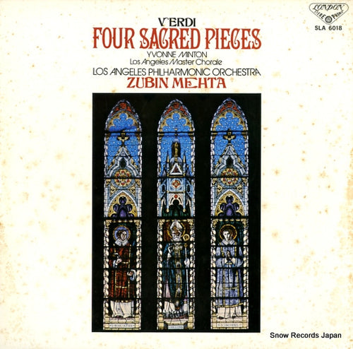 MEHTA, ZUBIN verdi; four sacred pieces SLA6018