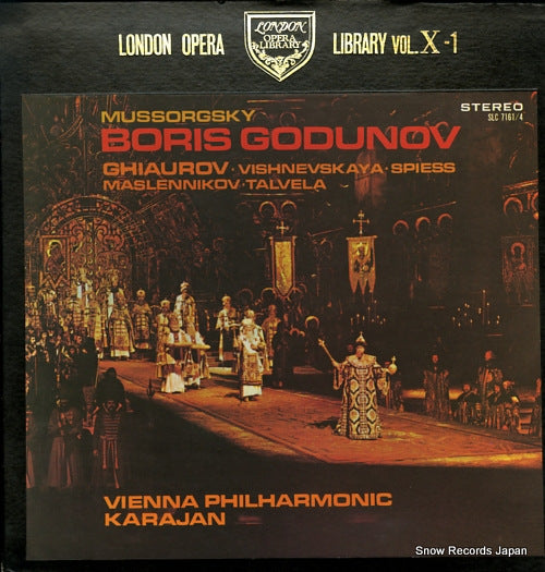KARAJAN, HERBERT VON mussorgsky; boris godunov SLC7161