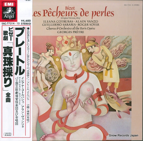PRETRE, GEORGES bizet; les pecheurs de parles EAC-77314-15