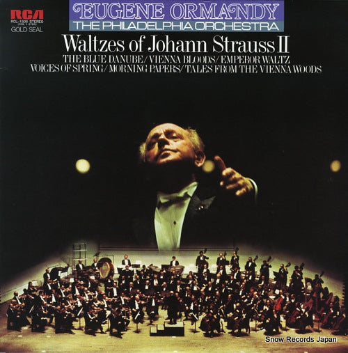 ORMANDY, EUGENE waltzes of johann strauss 2 RCL-1506