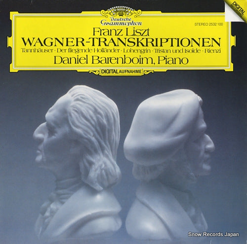 BARENBOIM, DANIEL liszt; wagner-transkriptionen 2532100
