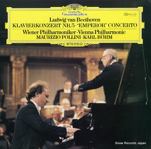 POLLINI, MAURIZIO beethoven; klavierkonzert nr.5 emperor concerto MG1235