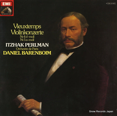 PERLMAN, ITZHAK vieuxtemps; violinkonzerte nr.4 & nr.5 1C065-02970
