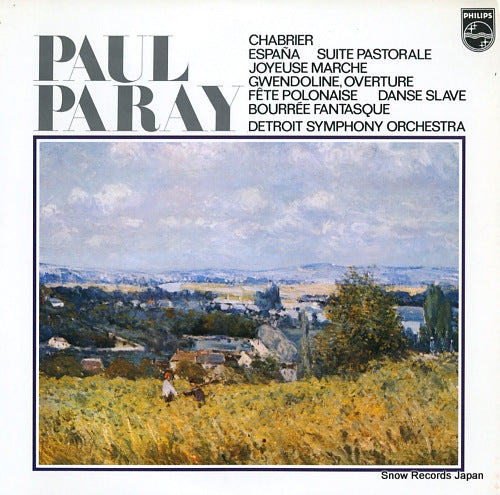 PARAY, PAUL chabrier; espana and more 13PC-73