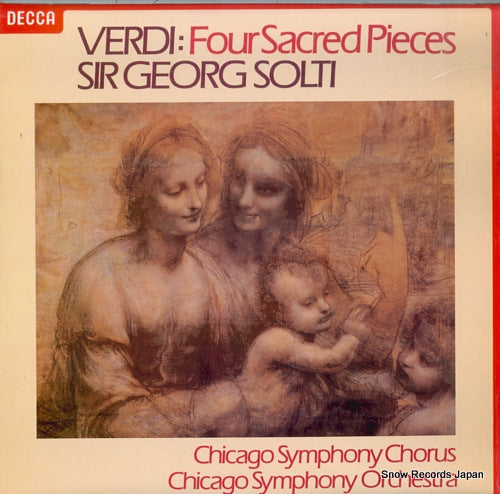 SOLTI, GEORG verdi; four sacred pieces SET602