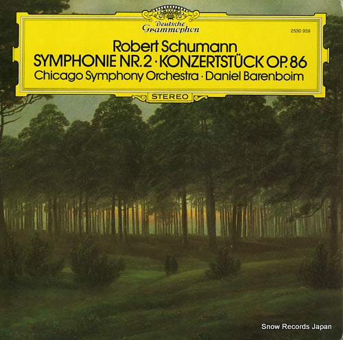 BARENBOIM, DANIEL schumann; symphonie nr.2, konzertstuck op.86 2530939