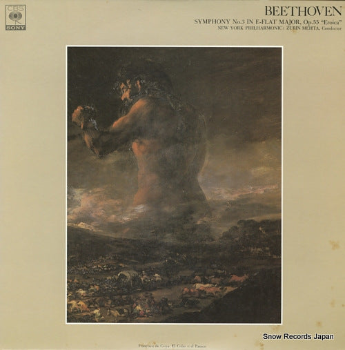 MEHTA, ZUBIN beethoven; symphony no.3 in e-flat major op.55 "eroica" FCCA514