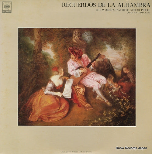 WILLIAMS, JOHN tarrega; recuerdos de la alhambra FCCA511