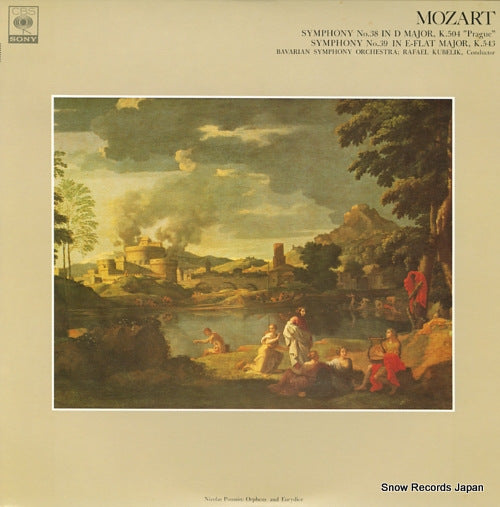 KUBELIK, RAFAEL mozart; symphony no.38 in d major k.504 "prague" FCCA559