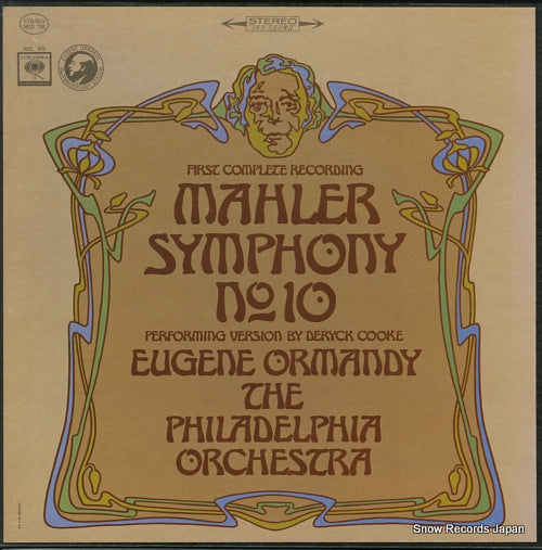 ORMANDY, EUGENE mahler; symphony no.10 M2S735/M6808/M6809
