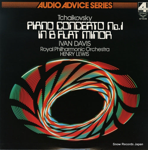 DAVIS, IVAN tchaikovsky; piano concerto no.1 in b flat minor op.23 GT9228